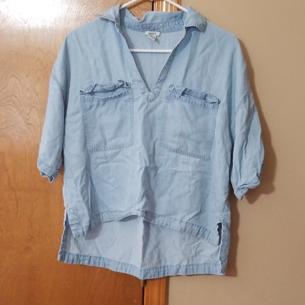 WOMENS, SIZE M, FOREVER 21 TOP